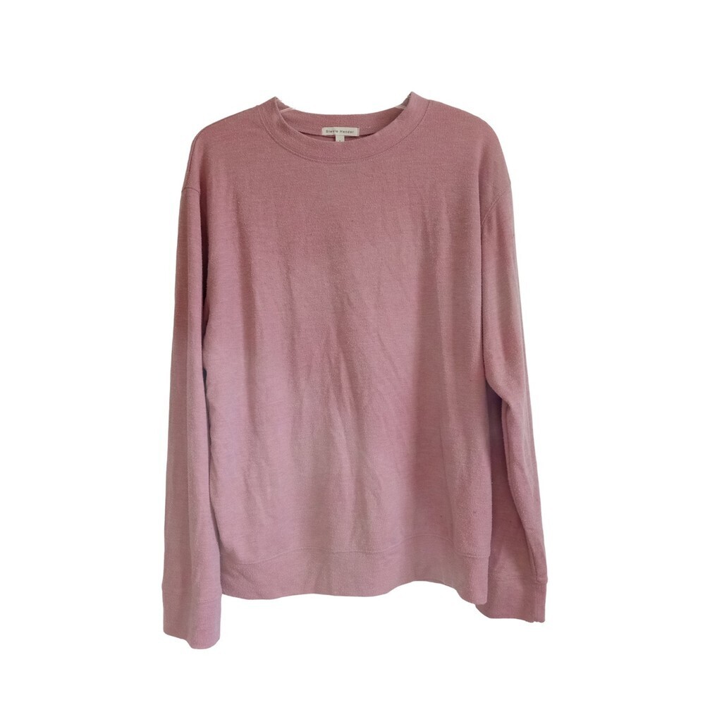 Stevie Hender‎ pink basic long sleeve
